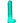 Realrock 9in Realistic Dildo W/ Balls Turquoise