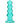 Realrock Curvy Dildo Or Butt Plug Turquoise