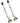 Adjustable Tweezer Clamp W/nickel Bell