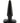 (wd) Spade Anal Plug Black Sma