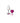 Cheeky Charms Heart Bright Pink Small Silver Plug