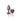 Cheeky Charms Heart Rainbow Small Gunmetal Butt Plug