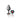 Cheeky Charms Heart Rainbow Medium Gunmetal Butt Plug