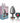 Cheeky Charms Heart Rainbow Large Gunmetal Butt Plug
