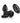 Cheeky Charms Vibrating Metal Plug Gunmetal Small W/ Remote