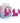Cheeky Charms Vibrating Metal Plug Pink Medium W/ Remote