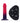 Duo Silicone Dildo (non Vibrating) With Harness Pink/purple