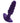 Vedo Twist Rechargeable Anal Plug Deep Purple
