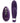 Jeni C-shaped Dual Motor Vibe With Remote - Purple