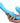 Strap U Mighty Rider 10x Vibrating Strapless Strap-on Blue