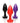 Master Series Kink Inferno Drip Candles Black Purple Red