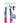 Addiction Crystal Addiction Vibrating Vertical Dong - Clear - 9in