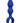 Admiral Advanced Beaded Silicone Anal Probe - Blue
