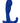 Admiral Advanced Silicone Curved Probe - Blue