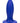 Admiral Liquid Silicone Vibrating Torpedo Rechargeable Anal Probe - Blue