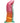 Alien Nation Neptune Silicone Dildo - Magenta/Orange/Purple