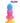 Alien Nation Sprite Jr. Silicone Anal Plug - Blue/Pink/Yellow