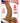 All American Whoppers Dildo with Balls Latin - Caramel - 6.5in
