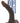 All American Whoppers Vibrating Dildo with Balls and Bullet - Brown/Chocolate - 8in