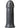 American Bombshell B-7 Torpedo Dildo - Grey/Gun Metal - 7in