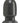 American Bombshell Shell Shock Anal Plug - Grey/Gun Metal - Small