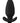 Anal Adventure Platinum Silicone Vibrating Saddle Plug - Black