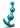 Anal Adventures Matrix Gamma Plug Silicone Anal Plug - Neptune - Teal