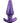 Anal Adventures Matrix Interstellar Plug Rechargeable Silicone Anal Plug - Astro - Purple/Violet