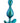 Anal Adventures Matrix Photon Plug Silicone Anal Plug - Neptune - Teal