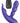 Anal-Ese Collection Rechargeable Silicone P-Spot Prostate Stimulator with Remote Control - Purple