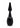 Aquaclean 150ml One Way Valve Douche with Butt Plug Nozzle - Black
