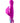 Aria Naughty AF Silicone Vibrator - Plum/Purple