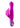 Aria Naughty AF Silicone Vibrator - Plum/Purple