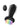 Atomic Thrusting Light-Up Twister Rechargeable Silicone Plug - Black