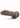Au Naturel Big Boy Dildo with Balls - Chocolate - 10in