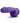 Au Naturel Bold Beefy Dildo with Suction Cup - Purple - 7in