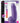 Au Naturel Bold Beefy Dildo with Suction Cup - Purple - 7in