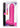 Au Naturel Bold Big John Dildo with Suction Cup and Balls - Pink - 11in