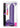 Au Naturel Bold Big John Dildo with Suction Cup and Balls - Purple - 11in