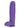 Au Naturel Bold Huge Dildo with Suction Cup and Balls - Purple - 10in