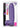 Au Naturel Bold Huge Dildo with Suction Cup and Balls - Purple - 10in
