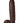 Au Naturel Huge Sensa Feel Dildo with Suction Cup - Chocolate - 10in