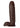 Au Naturel Huge Sensa Feel Dildo with Suction Cup - Chocolate - 10in