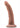 Au Naturel Jack Dildo with Suction Cup - Caramel - 7in
