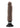 Au Naturel Sensa Feel Magnum Vibrating Dildo - Chocolate - 11in