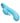 Azure Collection Bunny G Rechargeable Silicone Vibrator - Blue