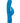 Azure Collection Flutter G Rechargeable Silicone Vibrator - Blue