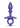 B Vibe Butties Dart Silicone Anal Plug - Purple