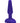 B-Vibe Trio Plug Rechargeable Silicone Anal Plug with Remote Control - Purple