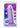 B Yours Plus Rock N' Roll Realistic Dildo with Balls - Purple - 7.25in